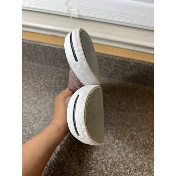 Converse Jack Purcell Burgundy Striped Slip On Mens 9 Sneaker Skate Shoes Casual - Picture 6 of 11